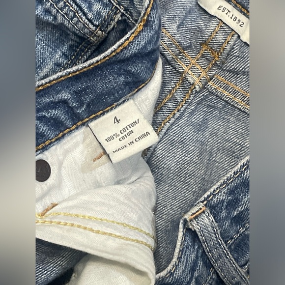 Vintage Abercrombie and Fitch Flare Jeans Size 4 - Picture 4 of 6